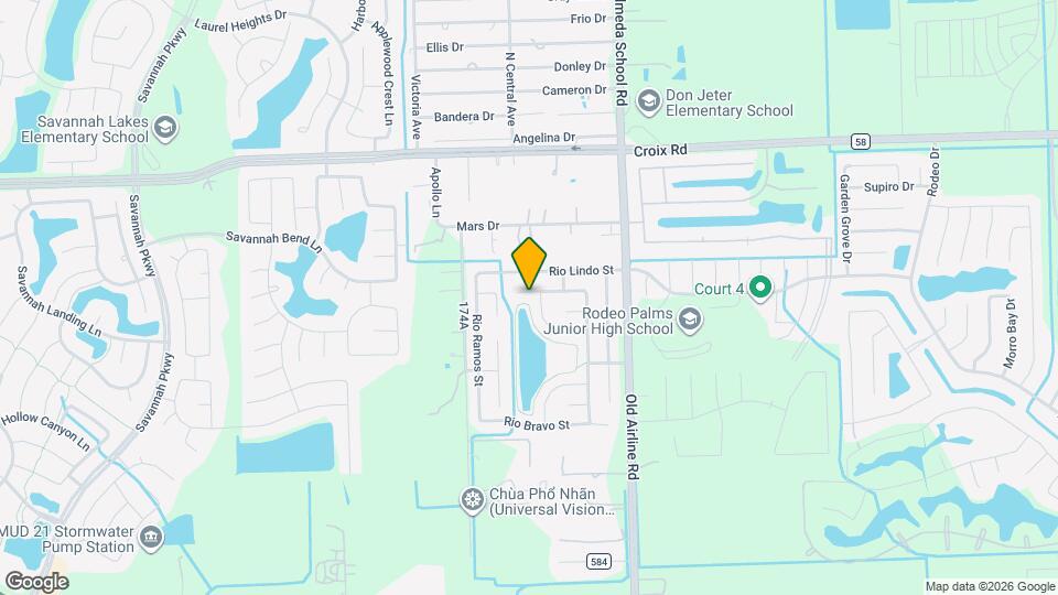 12718 Rio Brazos St Map and Location Details