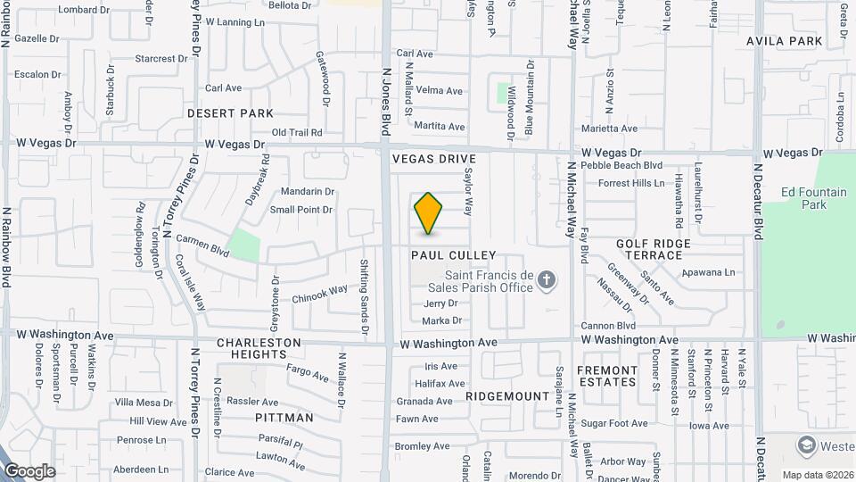 5908 Carmen Blvd Map and Location Details