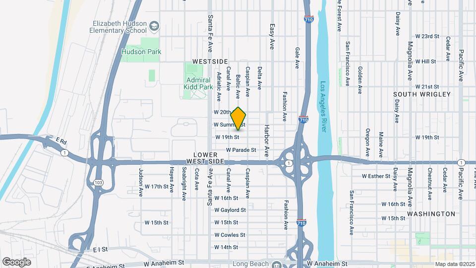 1531 W 19th St Map and Location Details