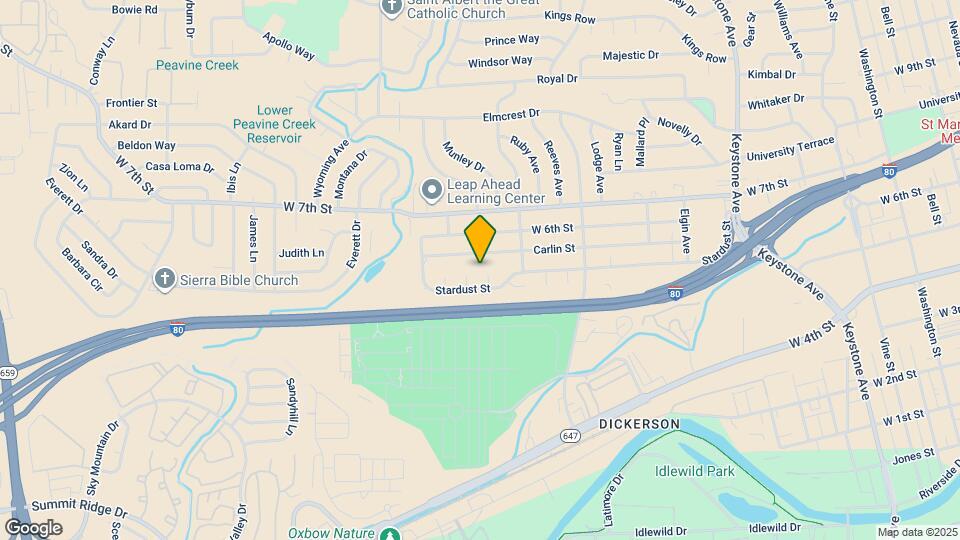 555 Ferol Way Map and Location Details