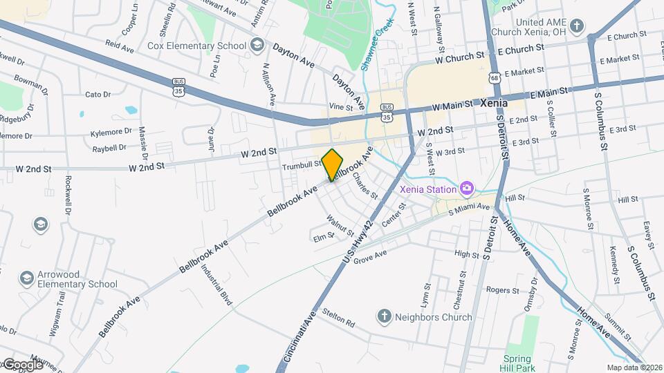 305 Bellbrook Ave Map and Location Details