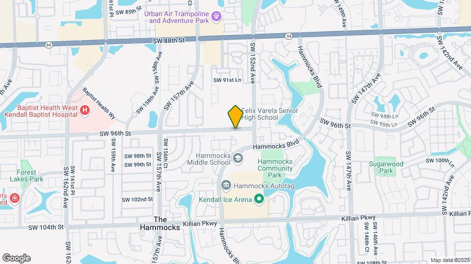 9722 Hammocks Blvd Map and Location Details