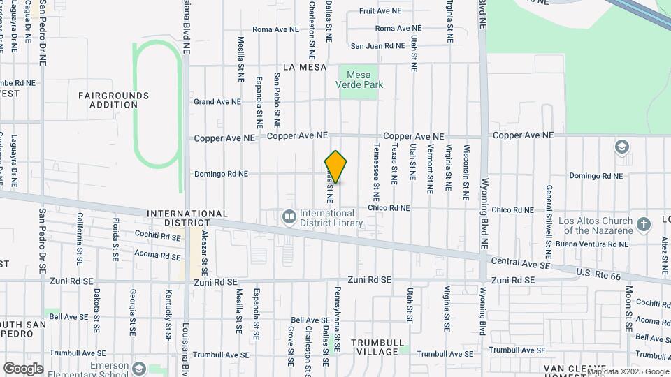 217 Pennsylvania St NE Mapa y Detalles de la Ubicación
