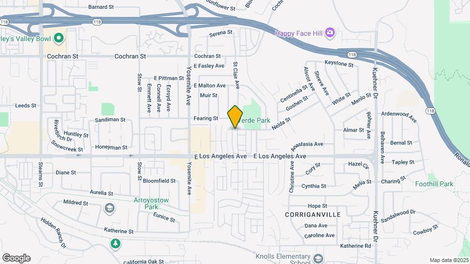 2077 N Avenida Refugio Map and Location Details
