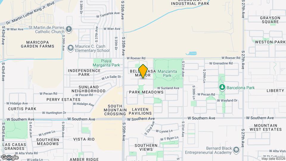 3335 W La Salle St Map and Location Details