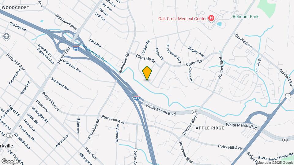 3407 Orbitan Rd Map and Location Details