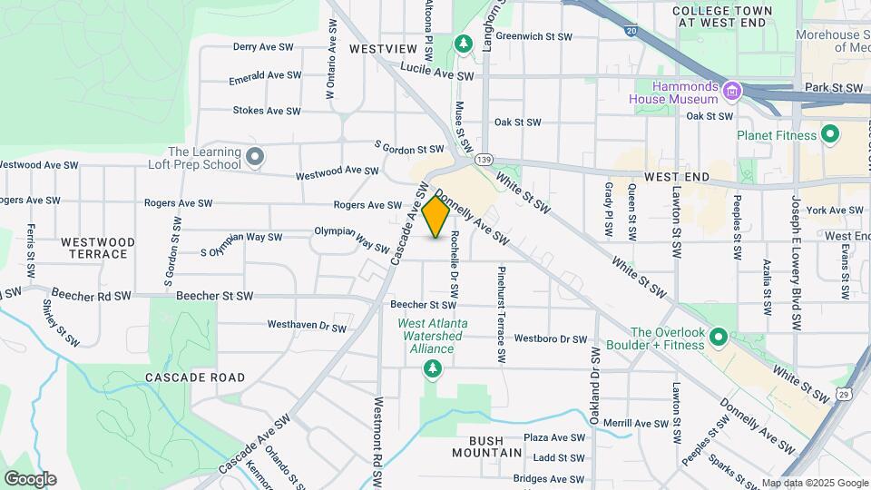 1442 Copeland Ave SW Map and Location Details