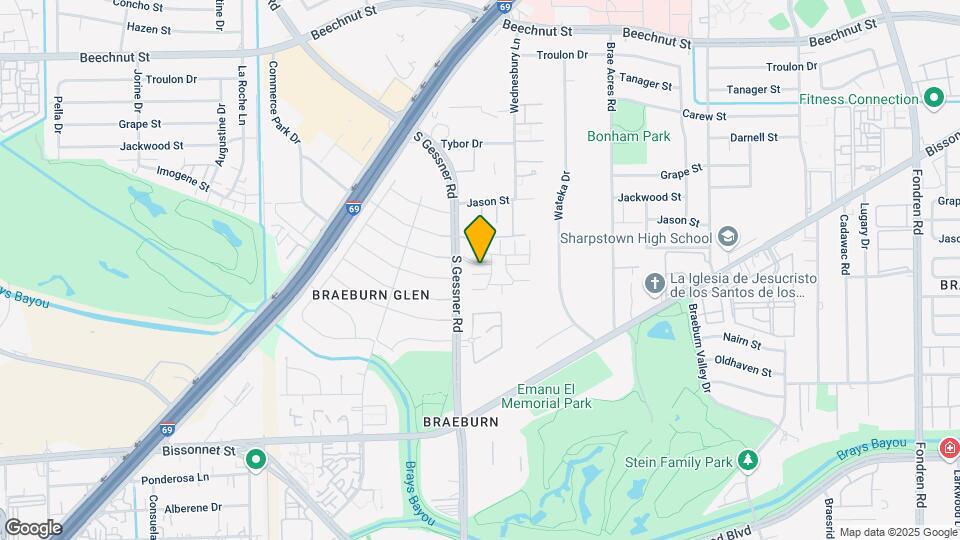 8513 Ariel St Map and Location Details