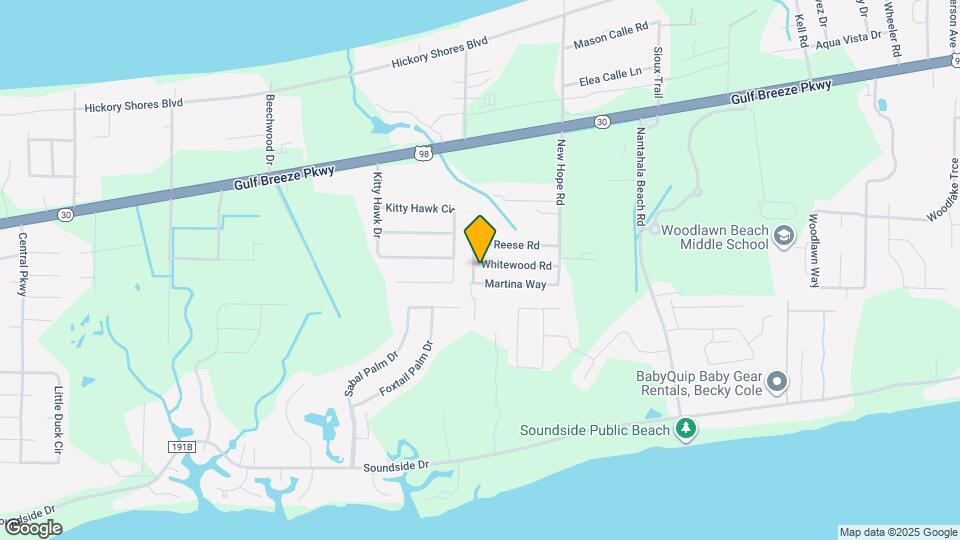 4819 Whitewood Rd Map and Location Details