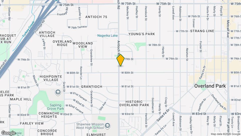 7985 Antioch Rd Map and Location Details