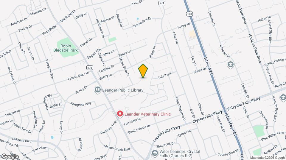 710 Honeysuckle Dr Map and Location Details