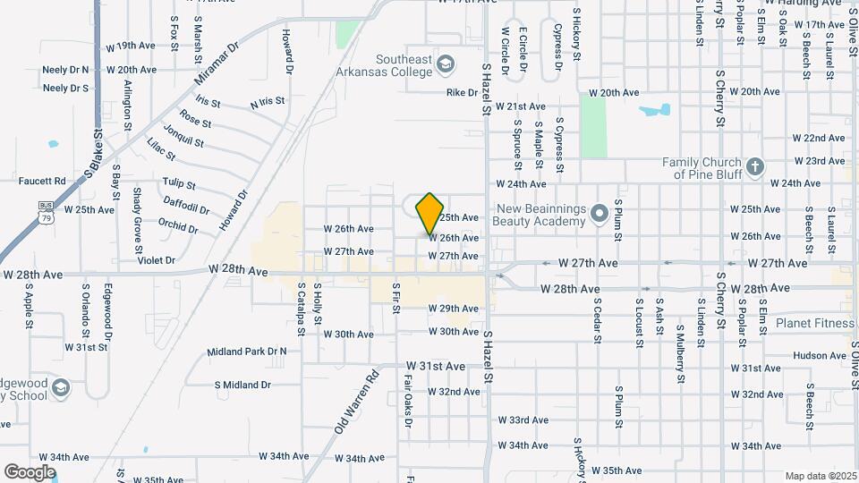 2404 W 26th Ave Mapa y Detalles de la Ubicación