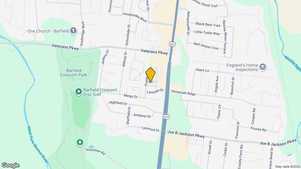 118 Lancaster Gate Pl Map and Location Details