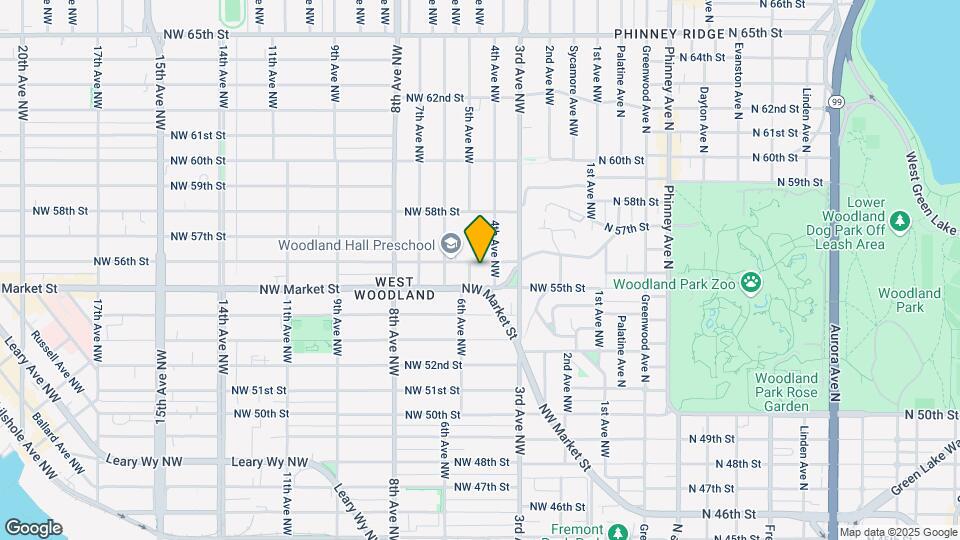 411 NW 56th St Map and Location Details