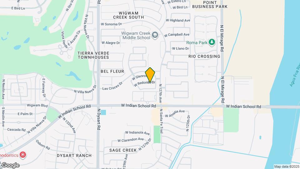 12735 W Redondo Dr Map and Location Details