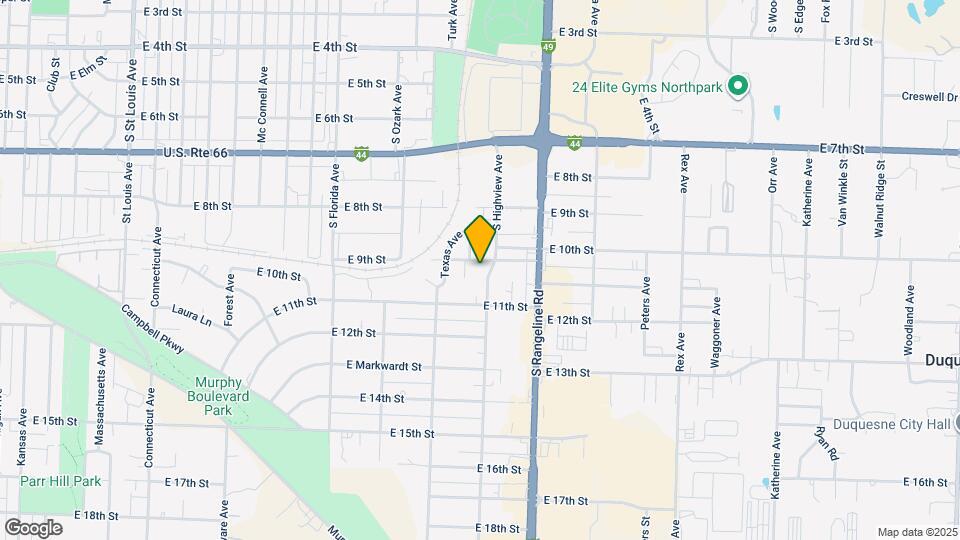 1006 S Highview Ave Map and Location Details