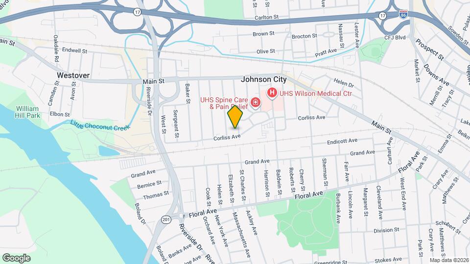 108 Saint Charles St, Unit 1 Mapa y Detalles de la Ubicación