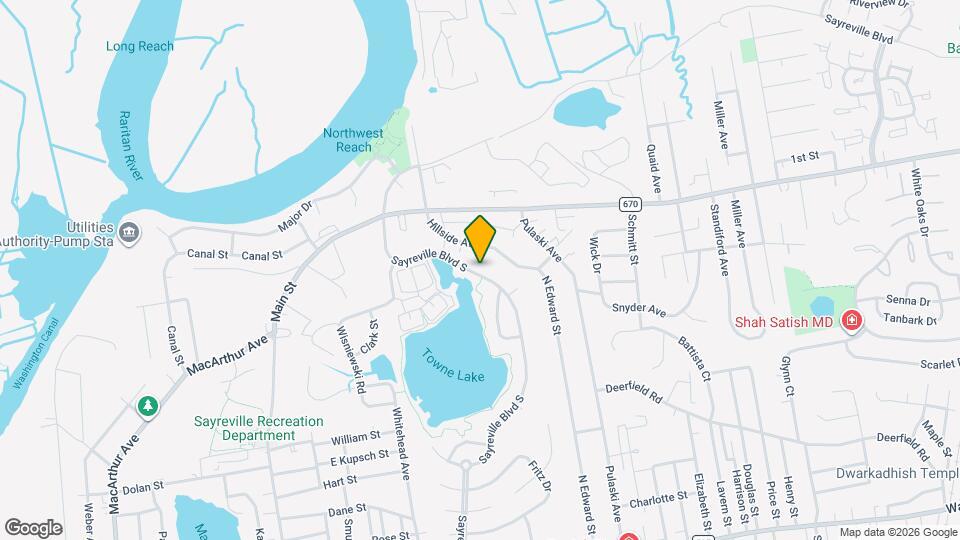 106 Sayreville Blvd S Map and Location Details