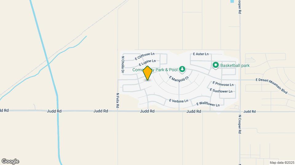 10575 E Primrose Ln Map and Location Details