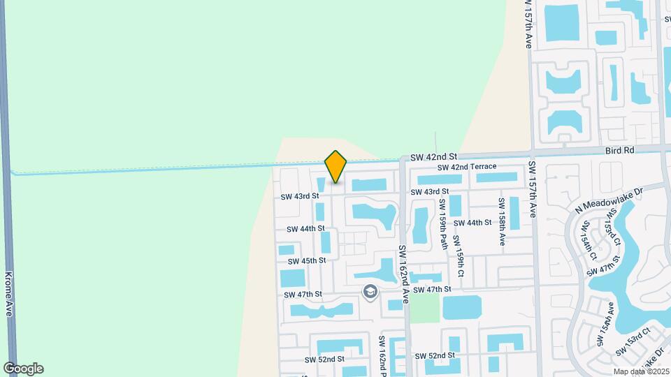 4259 SW 164th Ct Map and Location Details