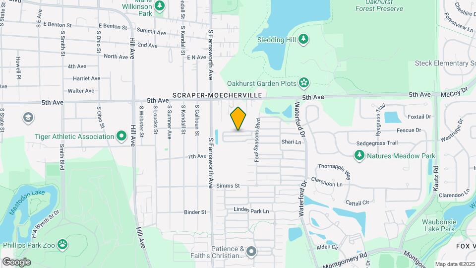 705 Four Seasons Blvd Map and Location Details