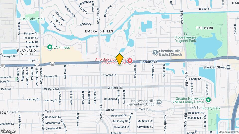 4300 Sheridan St Map and Location Details