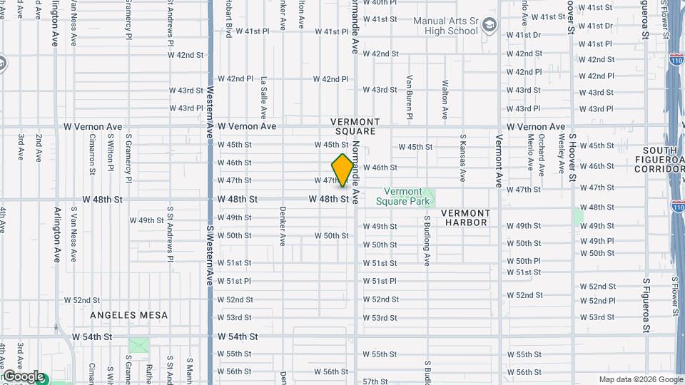 1425 W 48th St, Unit 1425 Mapa y Detalles de la Ubicación