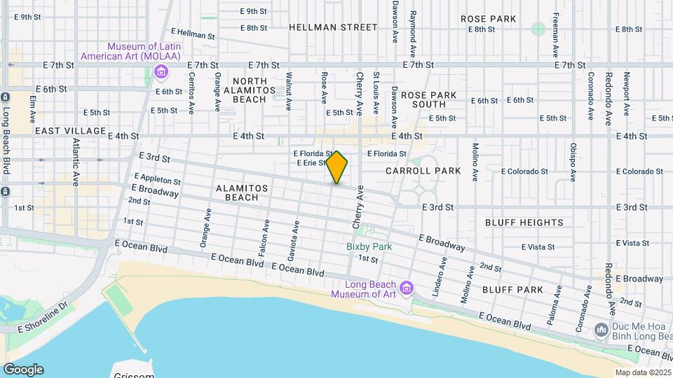 1800 E Third St Mapa y Detalles de la Ubicación