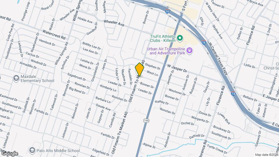 1310 Westover Dr Map and Location Details