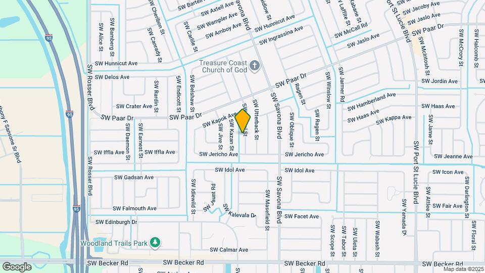 4258 SW Tuscol St Map and Location Details