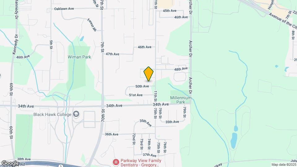 Deerfield Woods Apartments Map and Location Details
