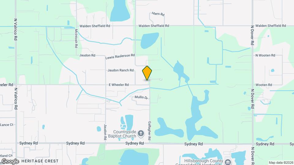 13432 E Wheeler Rd Map and Location Details