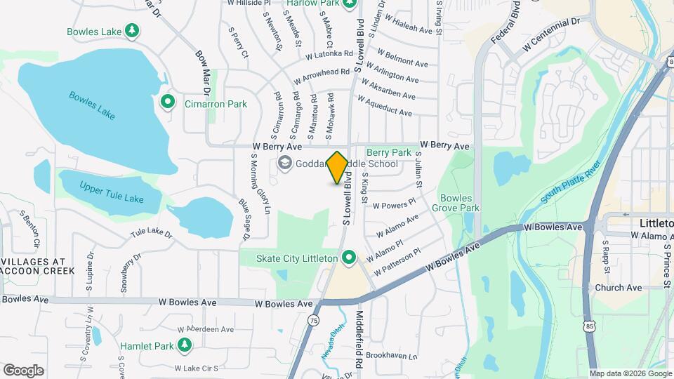 5657 S Lowell Blvd Map and Location Details