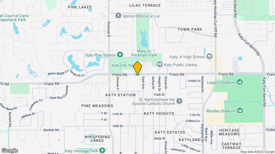 5515 Franz Rd Map and Location Details