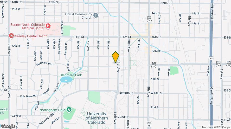 1825 11th Ave Map and Location Details