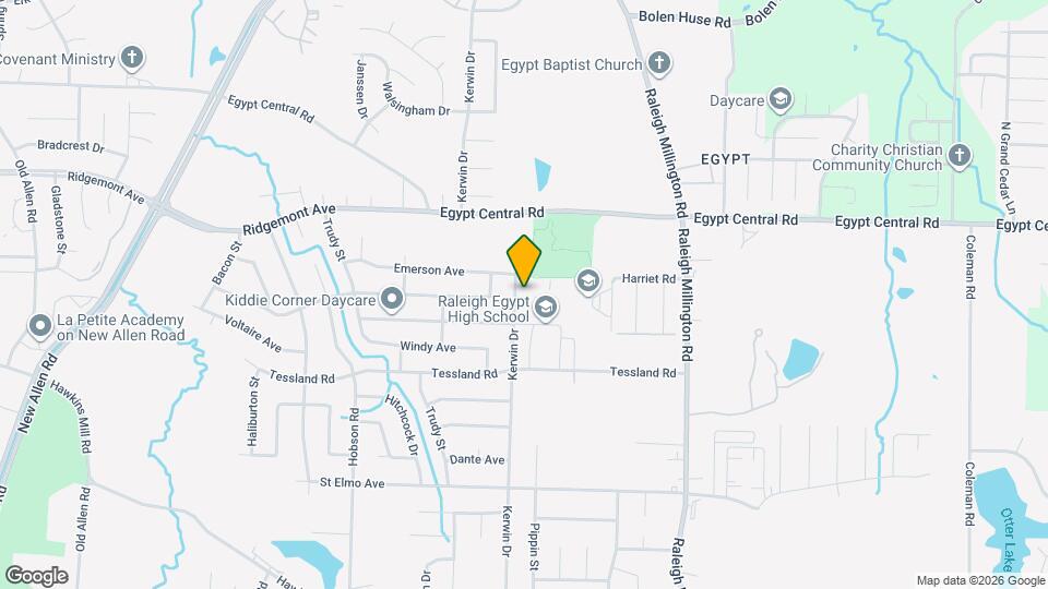 4210 Kerwin Dr Map and Location Details