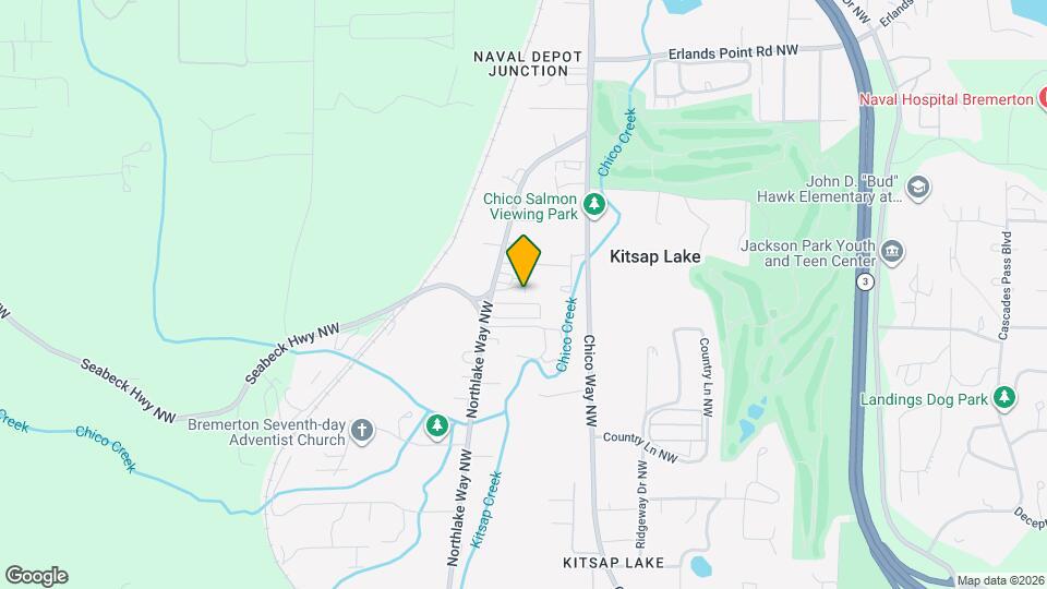 3000 Northlake Way NW Map and Location Details