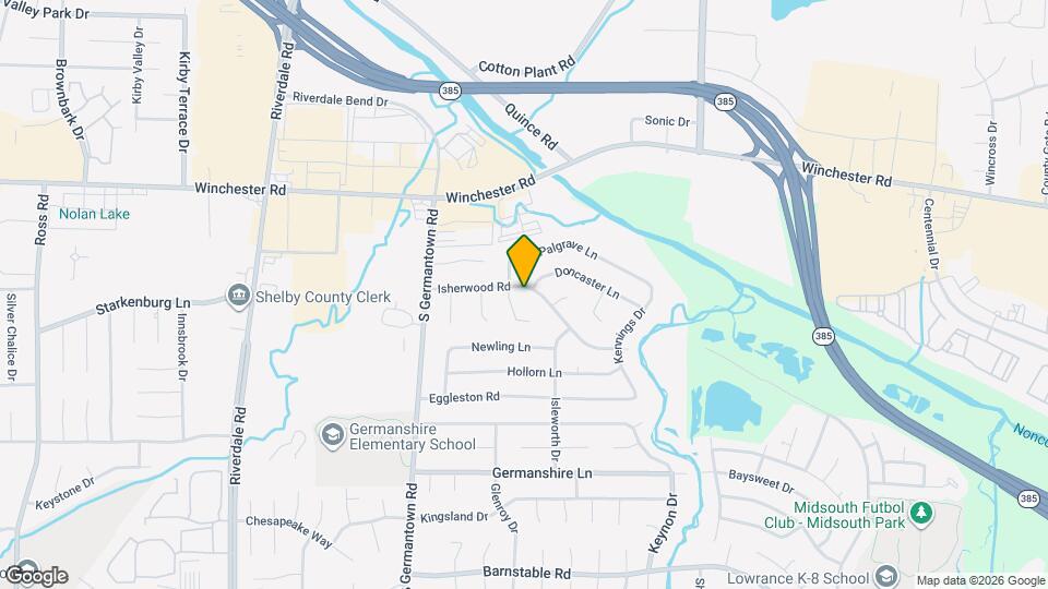 7307 Isherwood Rd Map and Location Details