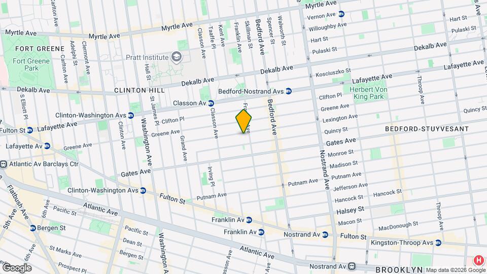 114 Lexington Ave, Unit 403 Map and Location Details