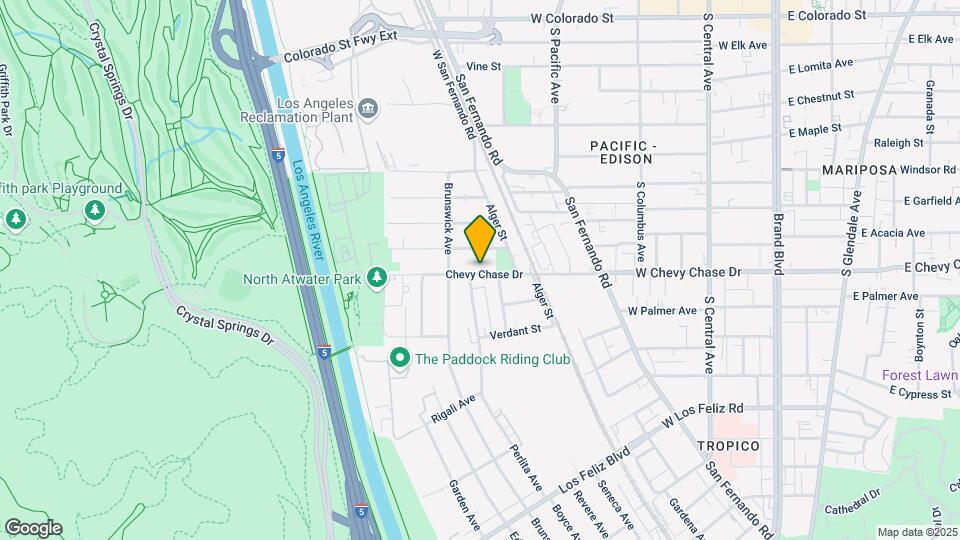 4137 Chevy Chase Dr, Unit 4 Map and Location Details