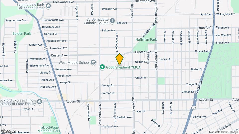 2219 Burton St Map and Location Details