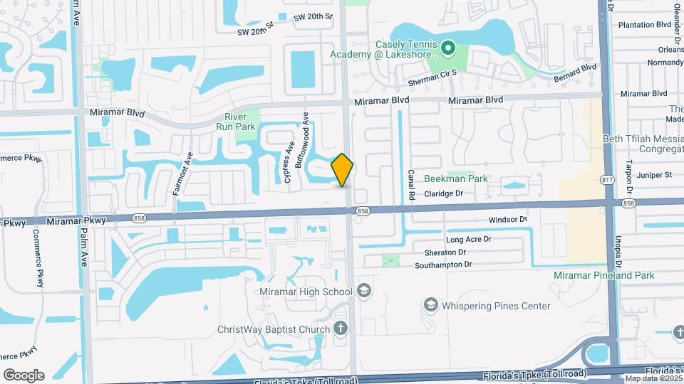 8920 Crescent Dr Map and Location Details