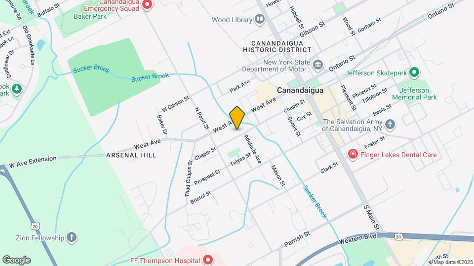 146 Chapin St Map and Location Details