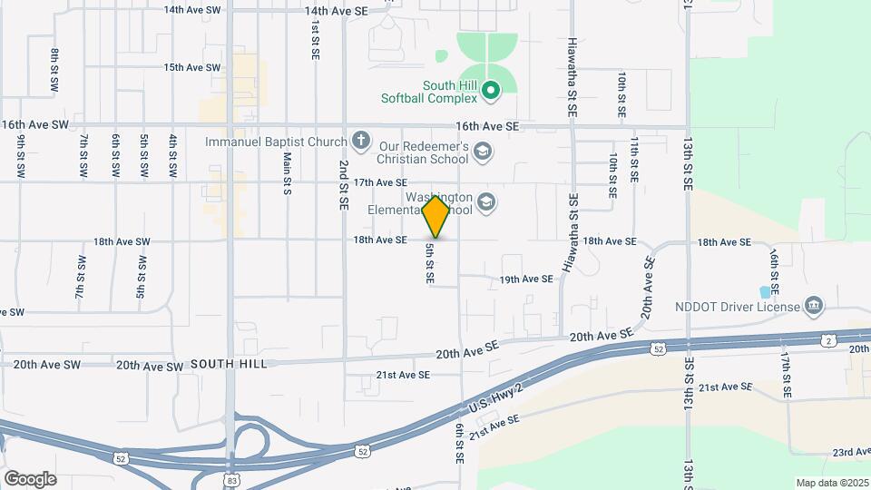 500 18th Ave SE Map and Location Details