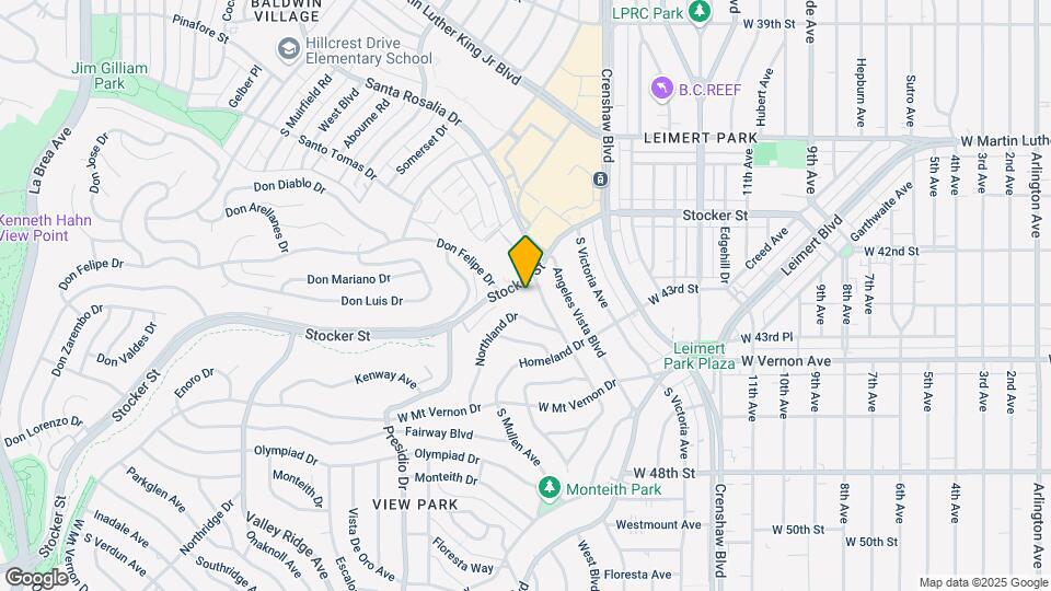 3750 Stocker St, Unit 209 Executive Suite Map and Location Details