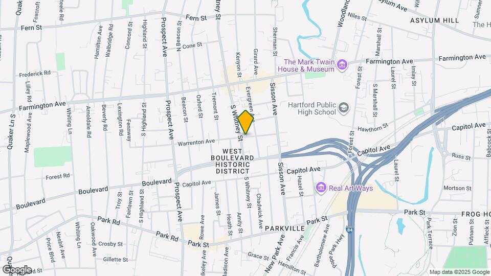 174 S Whitney St Map and Location Details