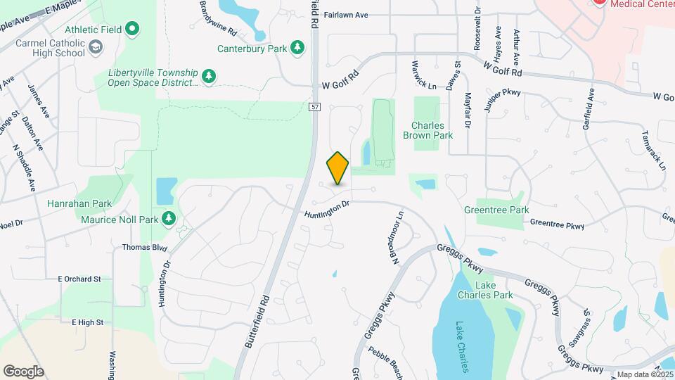 2141 Shadow Creek Ct Map and Location Details