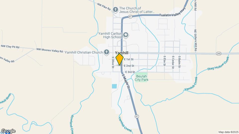 105 W 2nd St Lower Mapa y Detalles de la Ubicación