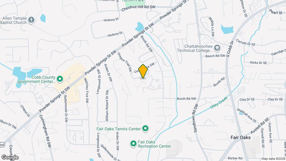 1127 Cayman Ln SW Mapa y Detalles de la Ubicación