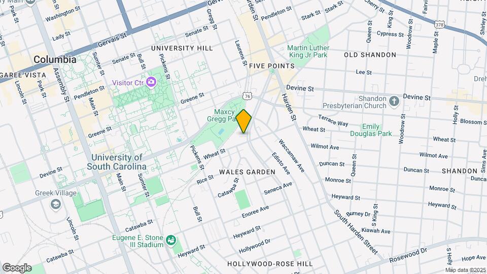 507 Saluda Ave Map and Location Details